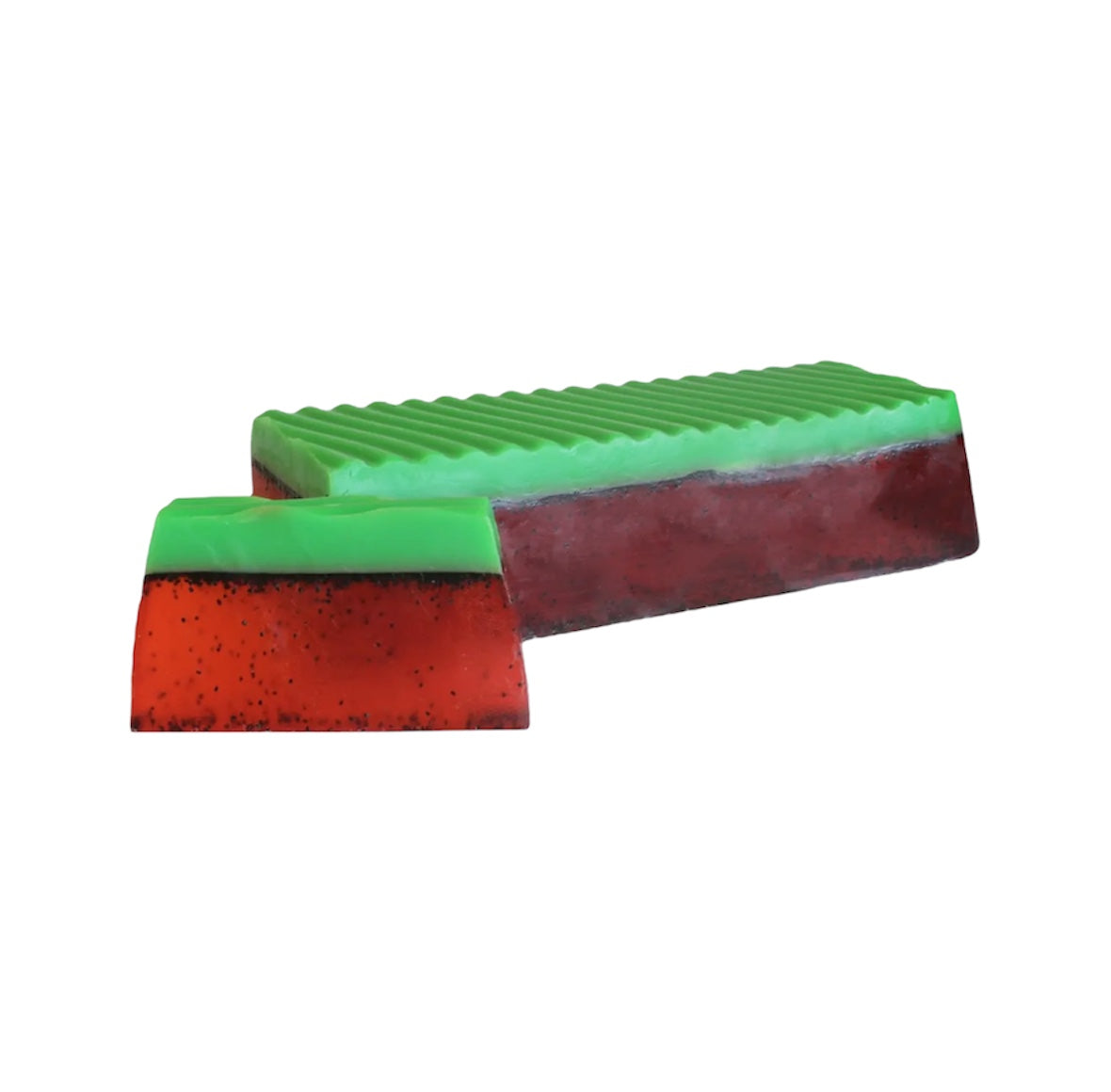 Tranche de savon senteur fraise les precieuses