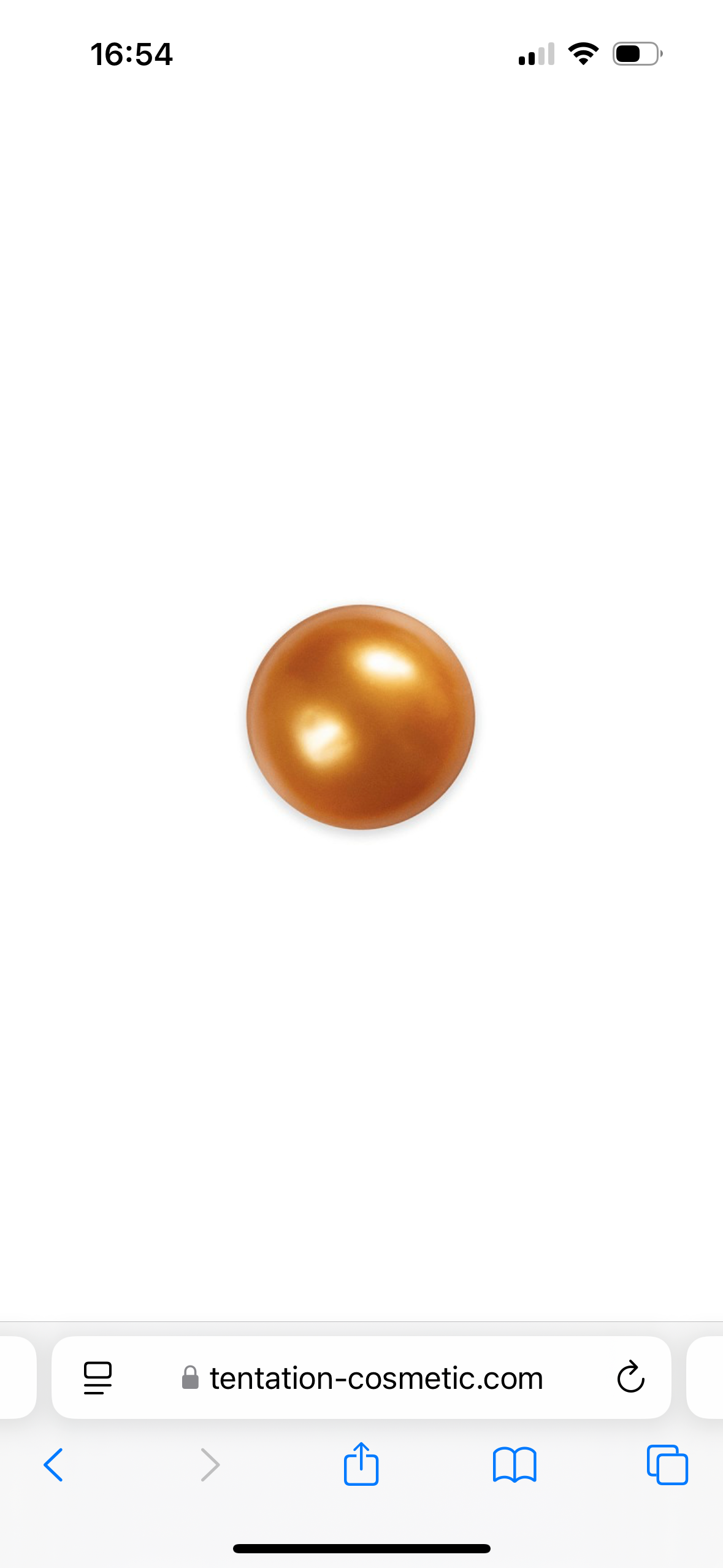 PERLE DE BAIN RONDE OR NACRÉ, SENTEUR VANILLE les precieuses