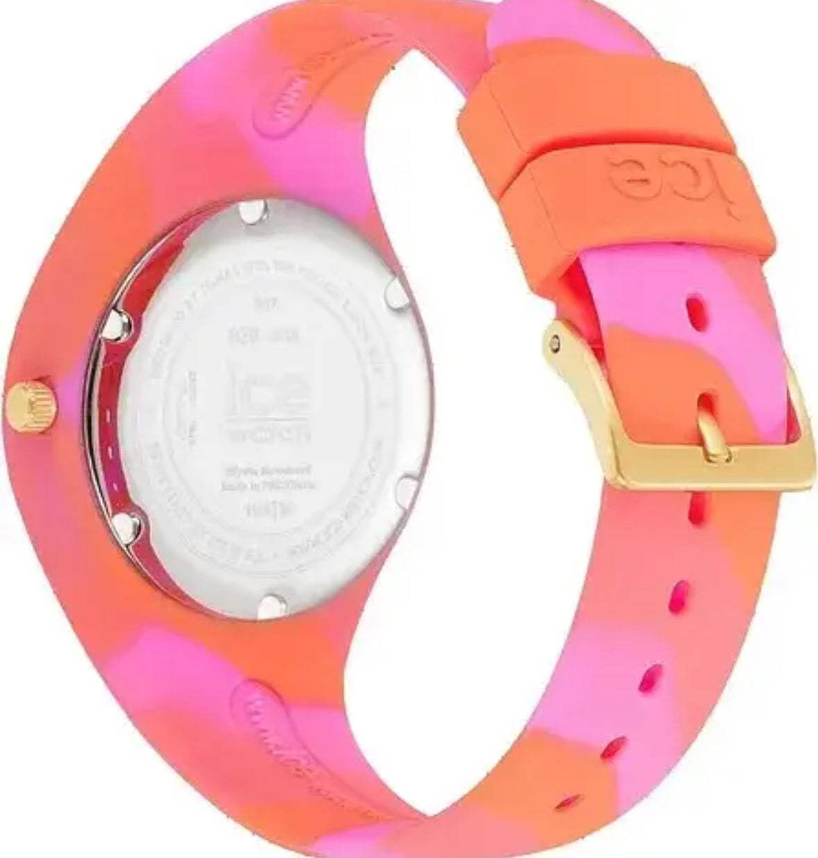 ICE TIE AND DYE CORAL SMALL les precieuses