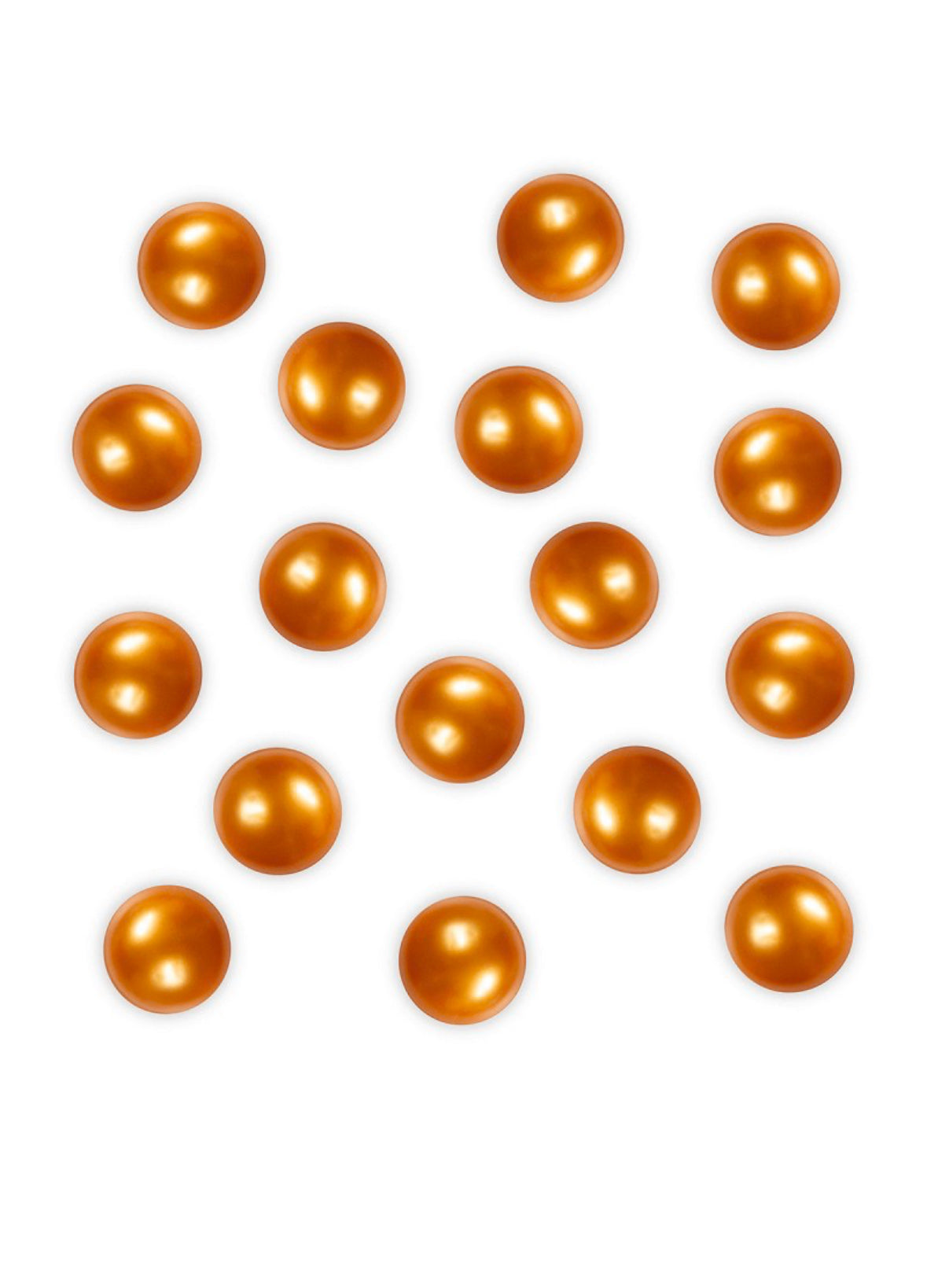 PERLE DE BAIN RONDE OR NACRÉ, SENTEUR VANILLE les precieuses