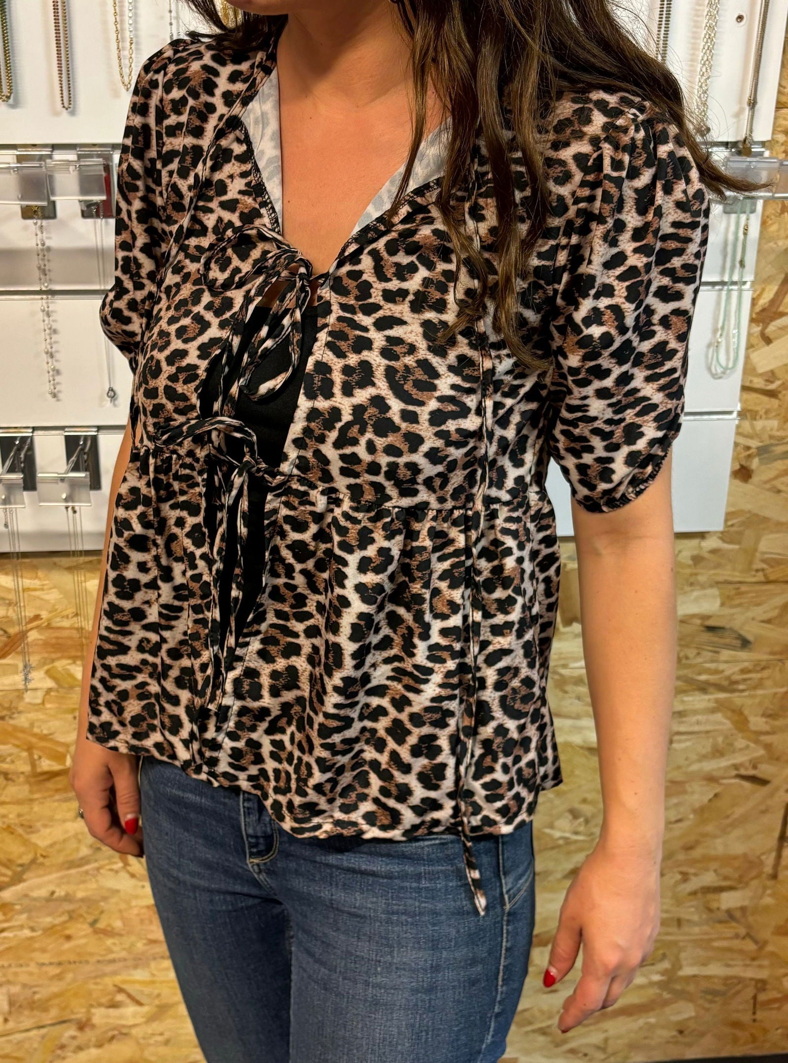 Blouse léopard - - Chemises - #tag1#