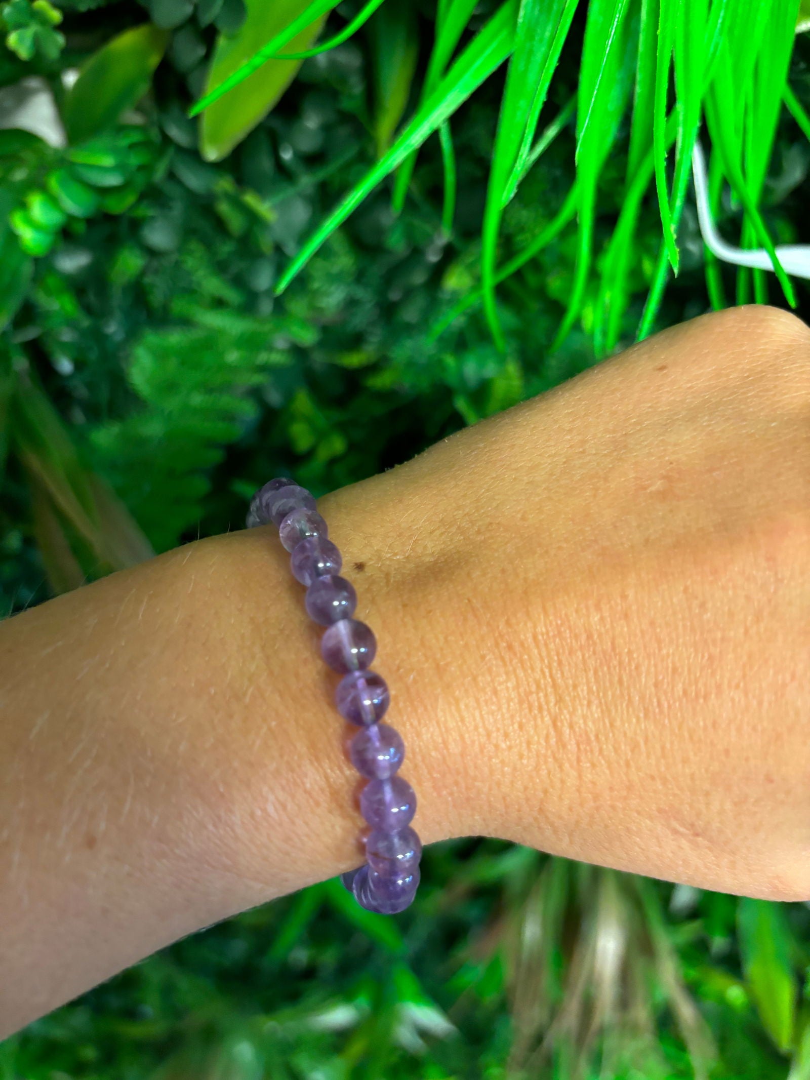 Bracelet Améthyste lavande - - - #tag1#