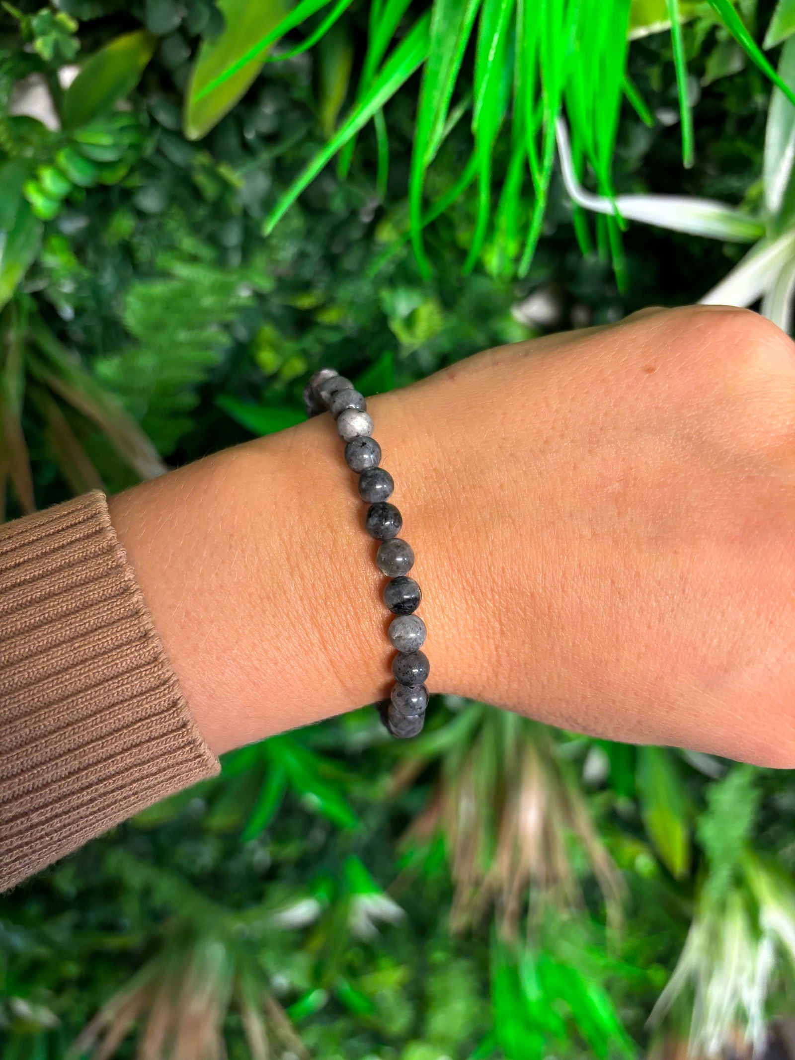 Bracelet Larvikite - les precieuses