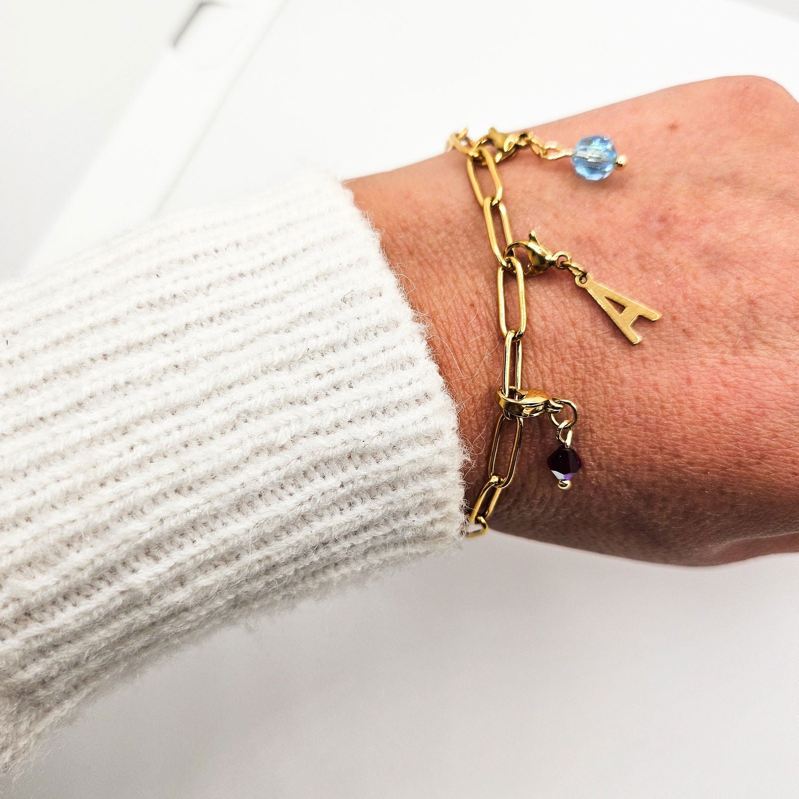 Bracelet charms - les precieuses