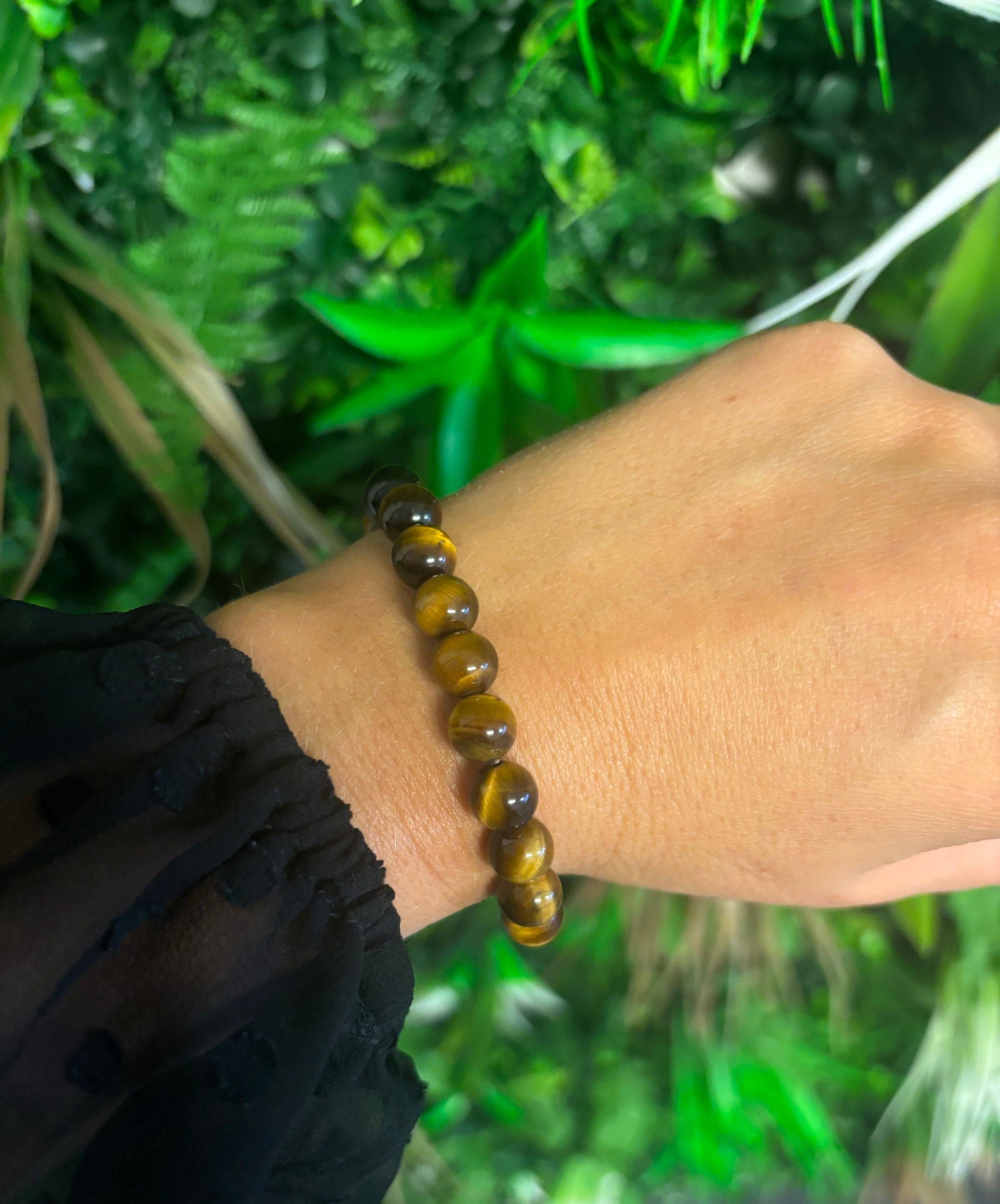 Bracelet œil de tigre - les precieuses