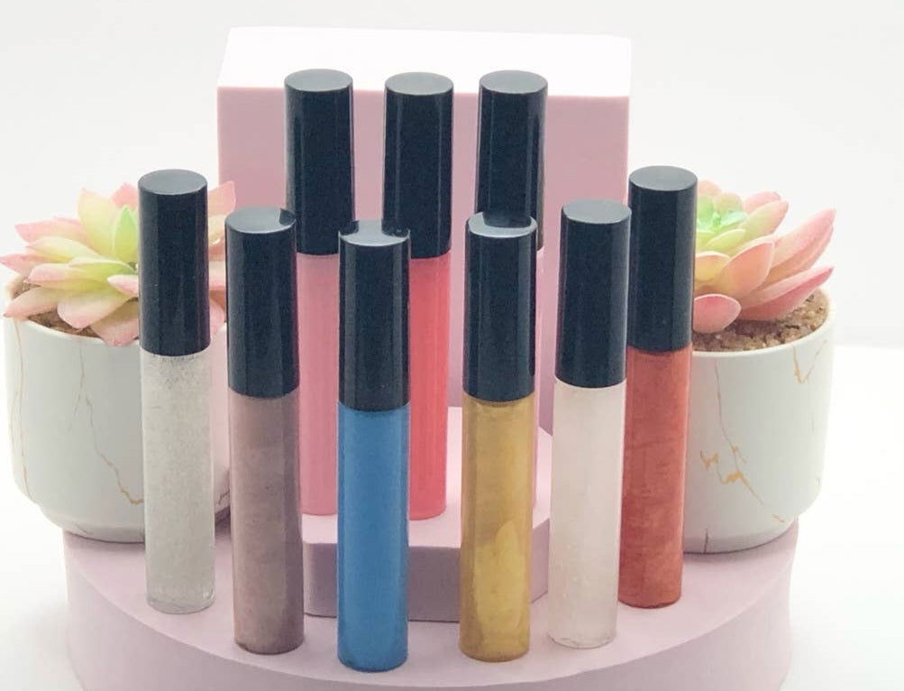 Brillant à lèvres scintillant au raisin 10 ML - les precieuses