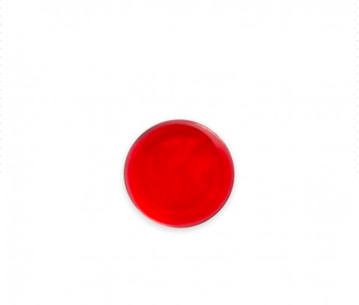 PERLE DE BAIN RONDE TRANSPARENT ROUGE, SENTEUR ROSE les precieuses