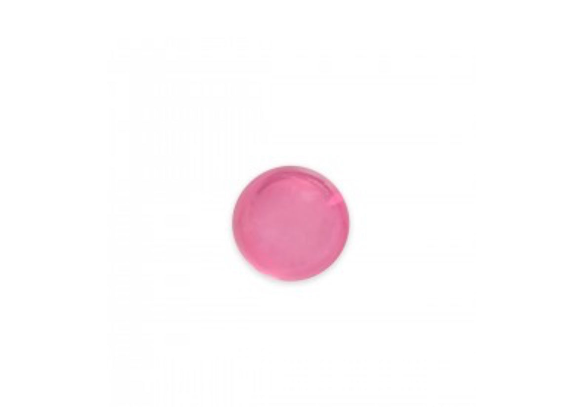 Perle de bain ronde transparente fushia senteur rose les precieuses