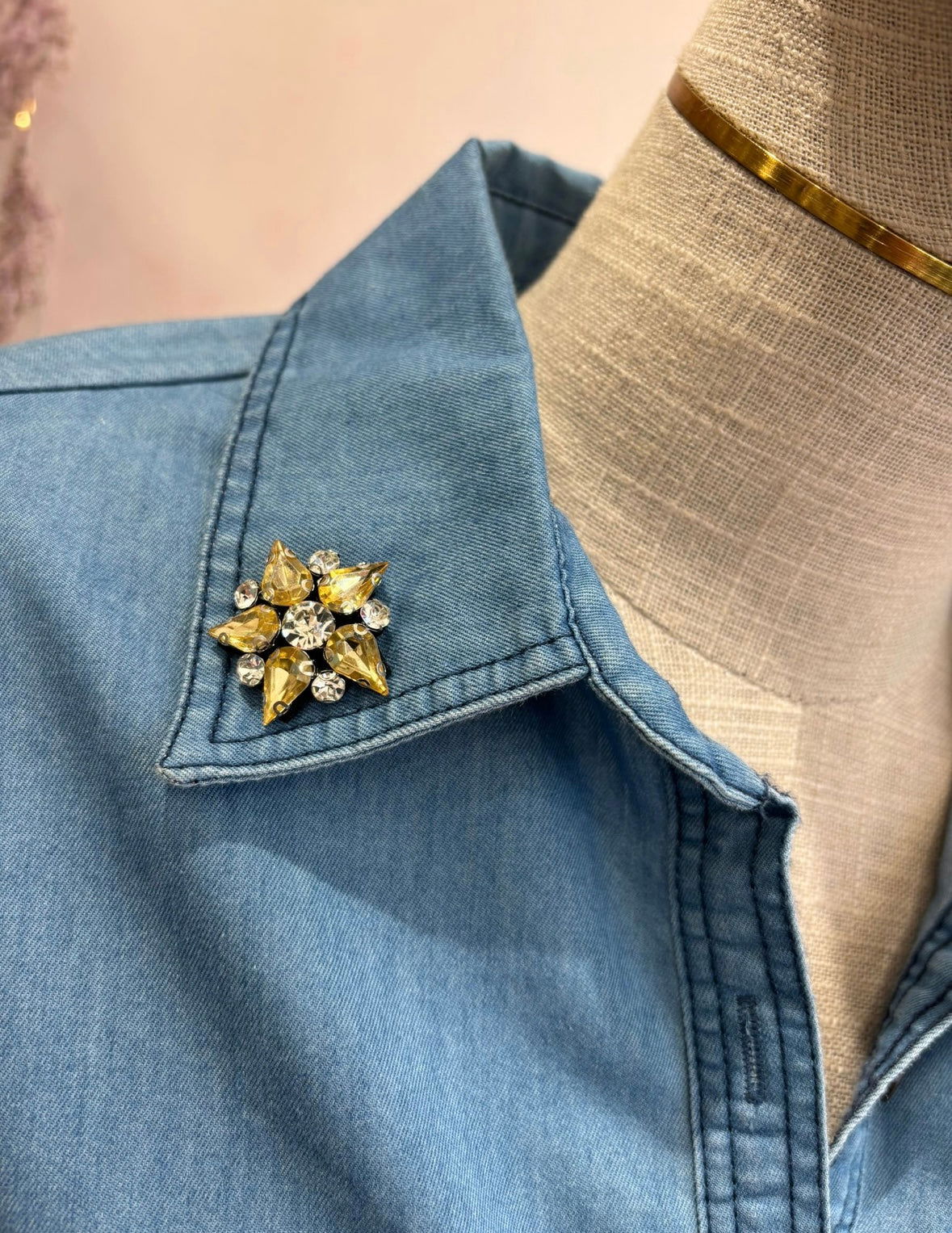 Chemise strass - les precieuses