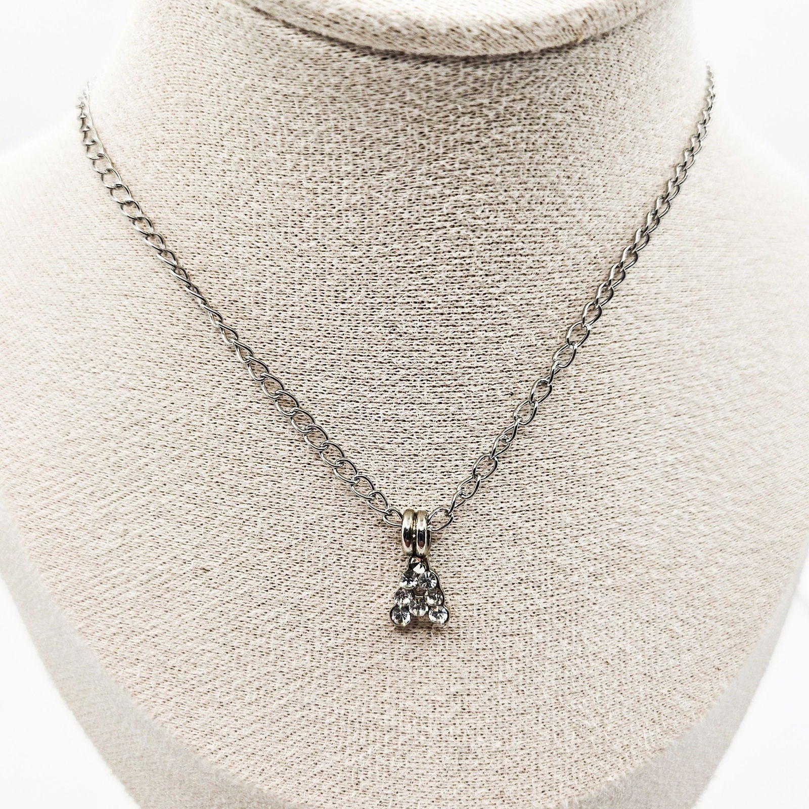 Collier breloque strass - les precieuses