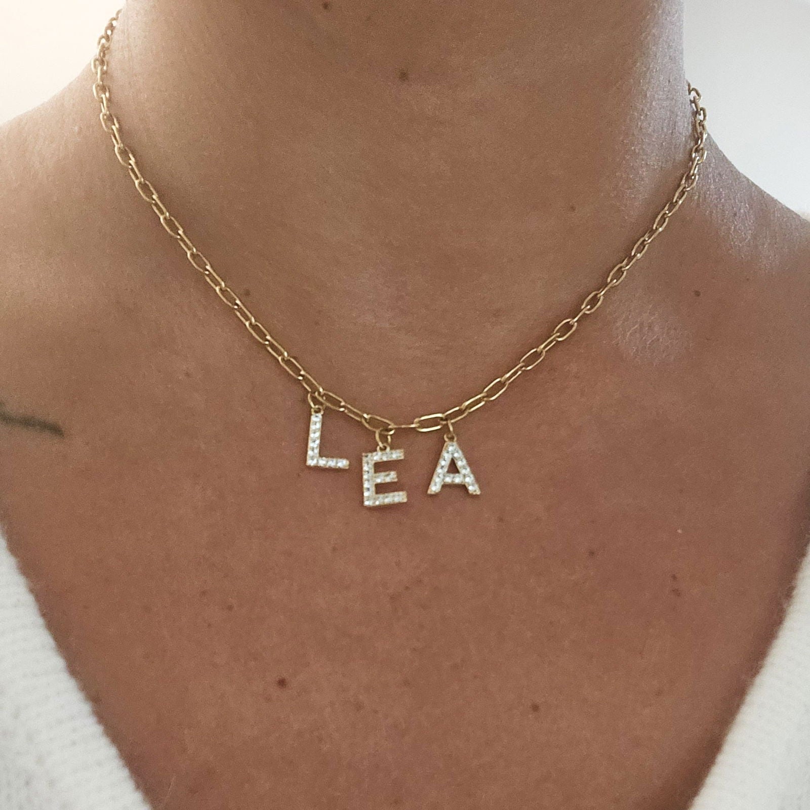 Collier charms - les precieuses