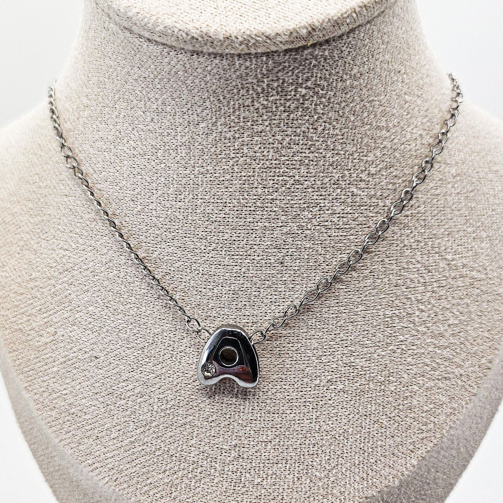 Collier lettre diamants - les precieuses