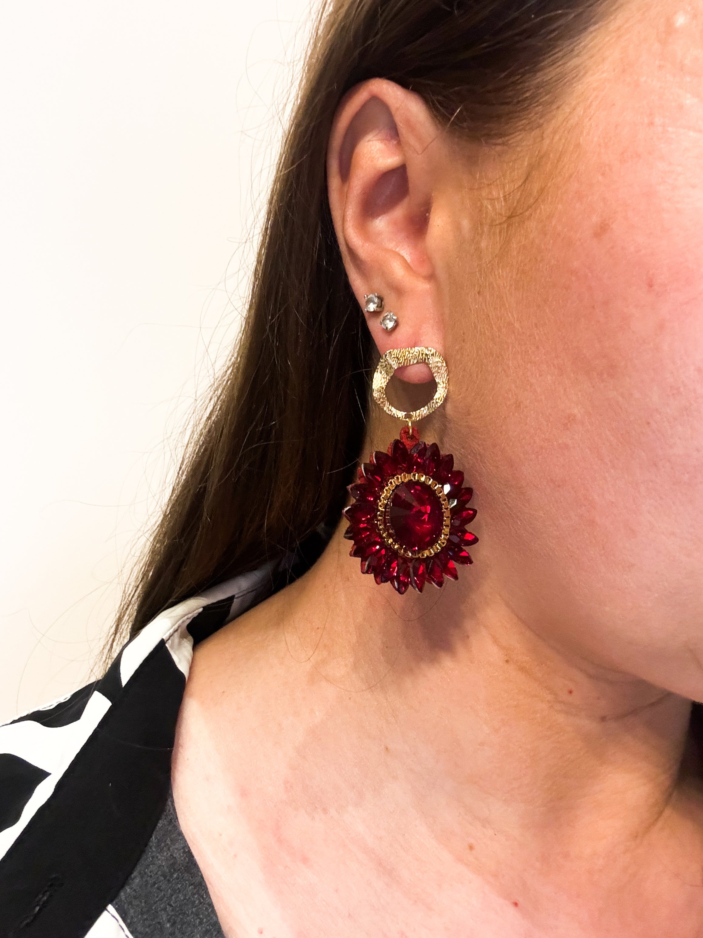 Scintillante rouge les precieuses