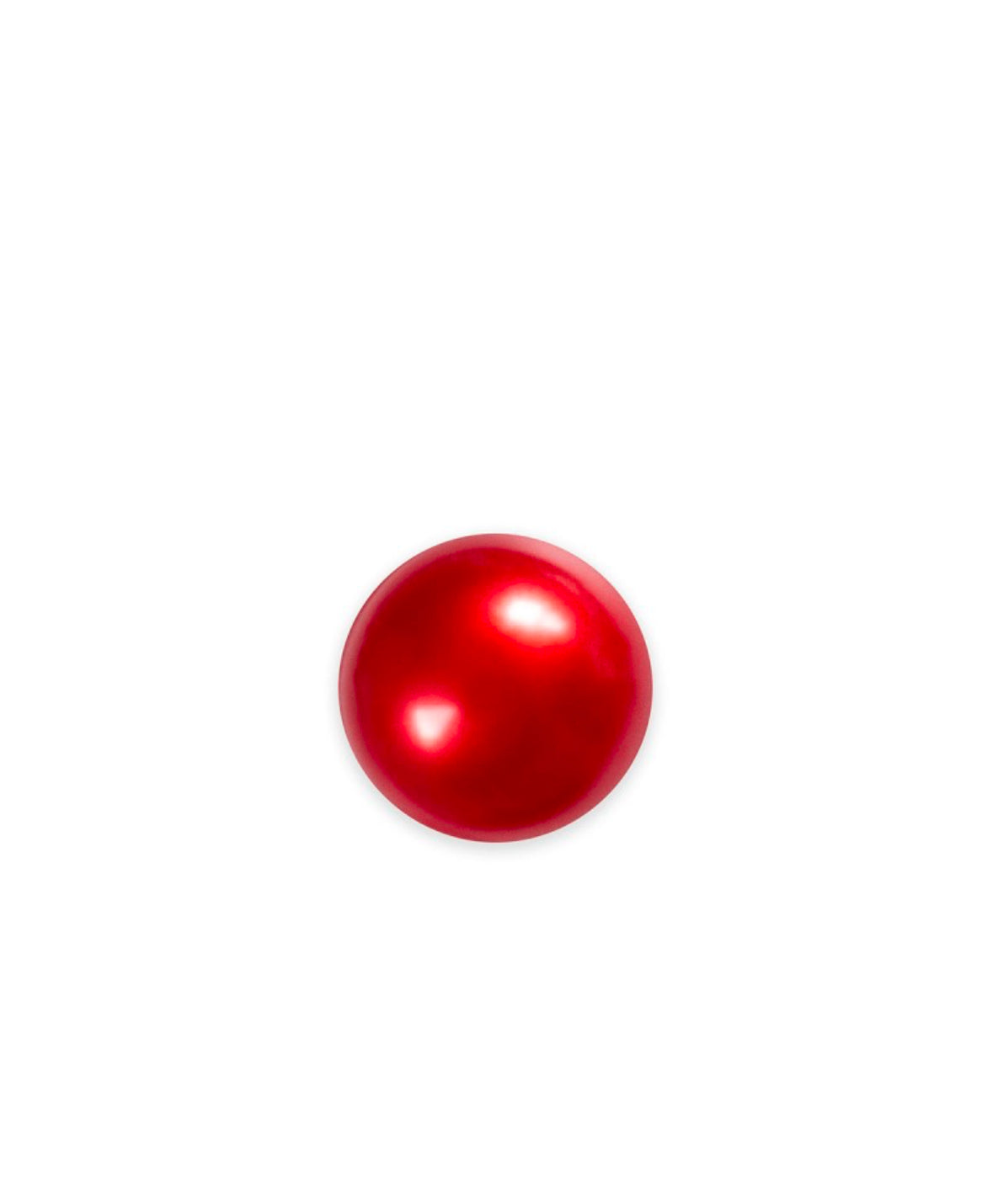 PERLE DE BAIN RONDE ROUGE NACRÉ, SENTEUR ROSE les precieuses