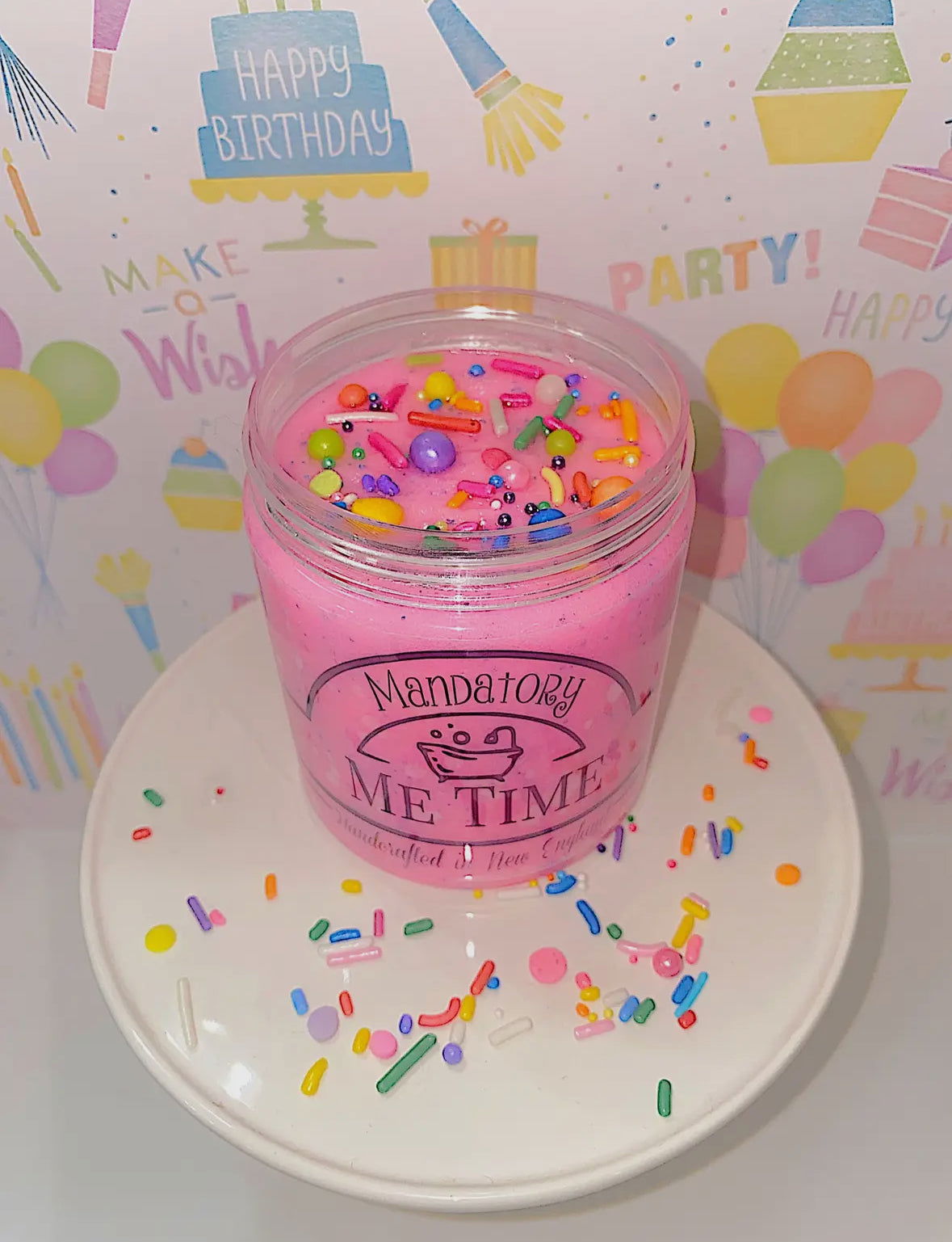 Gommage au sucre pour gâteau d'anniversaire - les precieuses