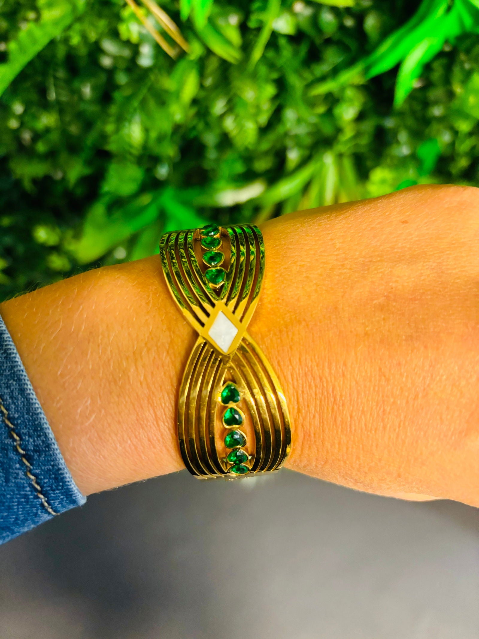 Jonc émeraude - les precieuses