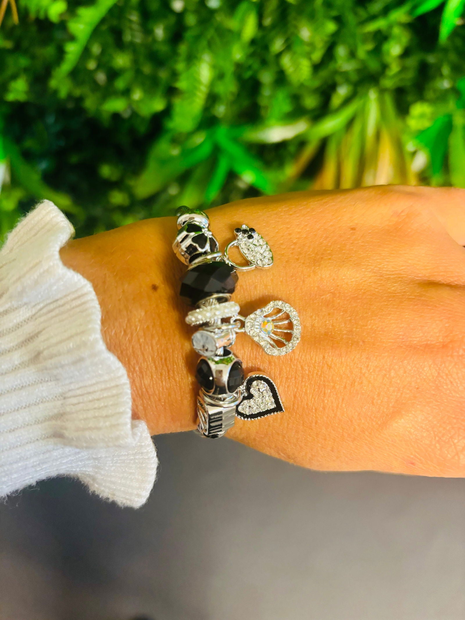 Nala argenté coquillage - les precieuses