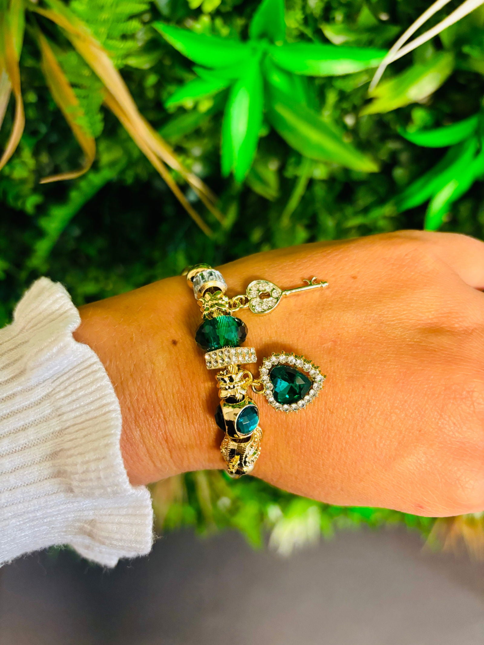 Nala vert émeraude - les precieuses