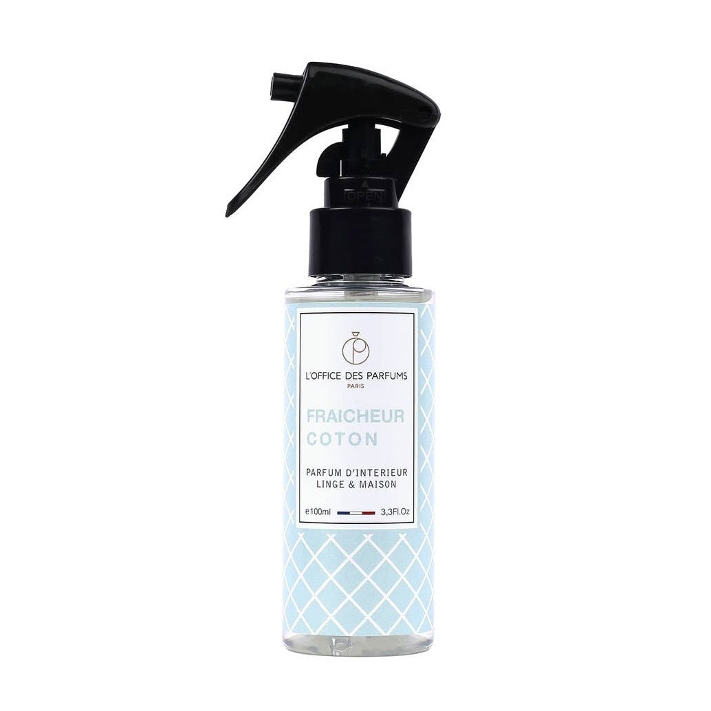 PARFUM INTERIEUR FRAICHEUR COTON 100 ML - les precieuses