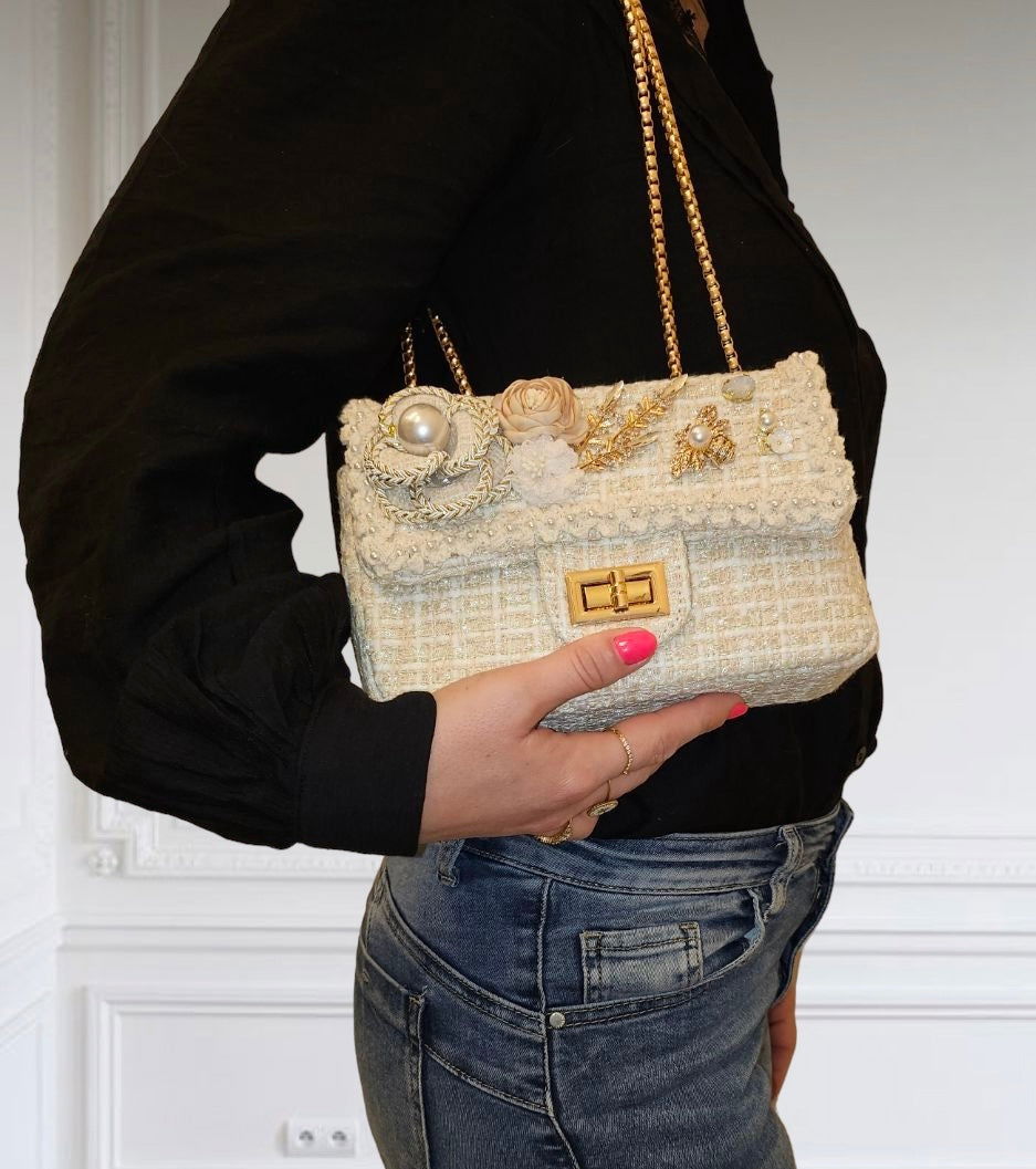 SAC FLEURS - les precieuses