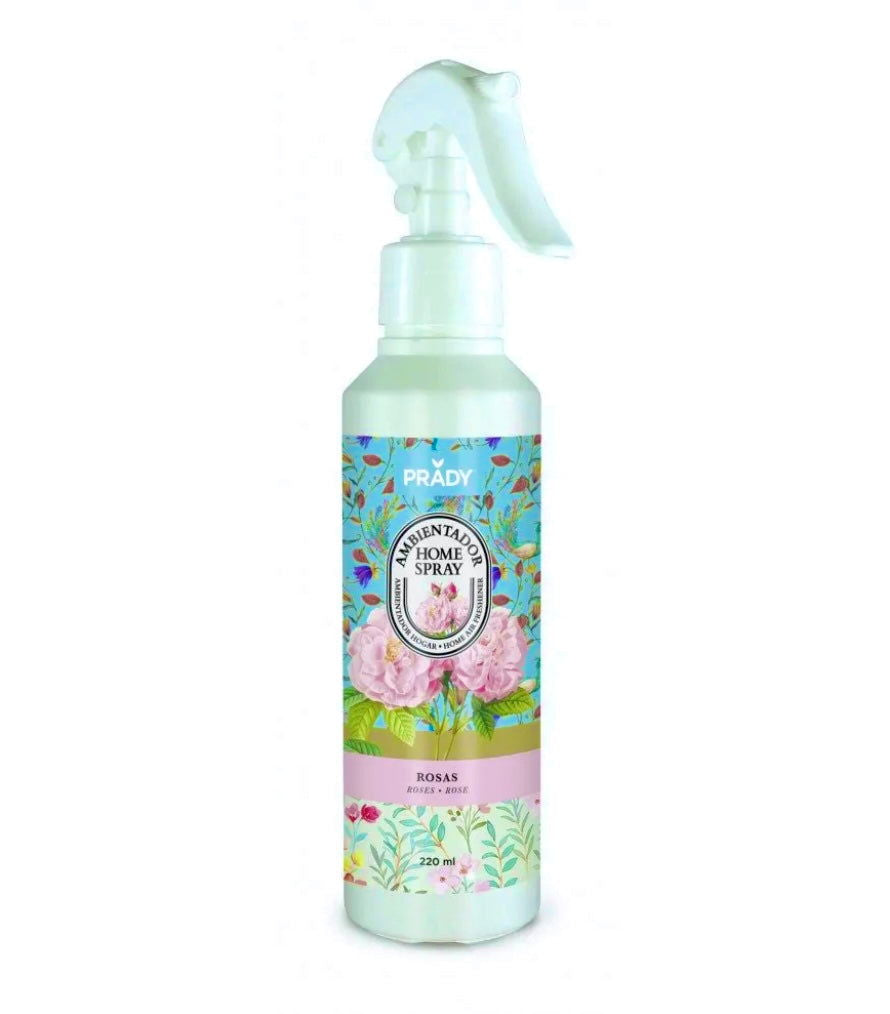 Spray d’ambiance maison et tissu à la rose 220 ML - les precieuses