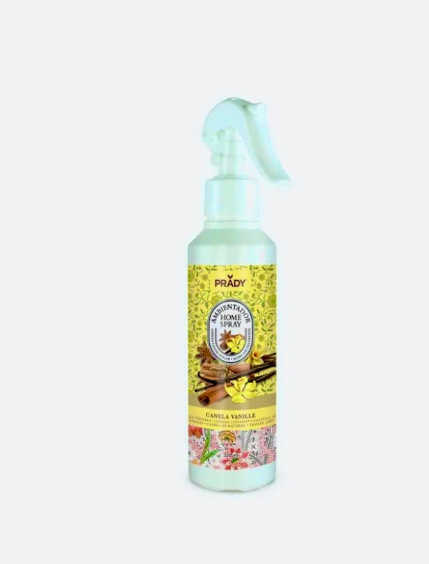 Spray d’ambiance maison et tissu cannelle vanille 220 ML - les precieuses
