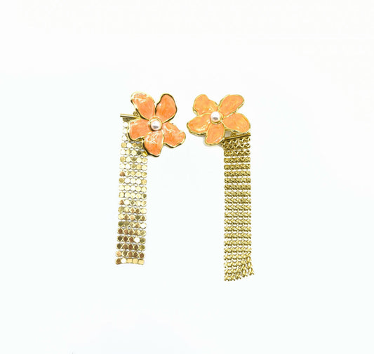 Fleur orange les precieuses