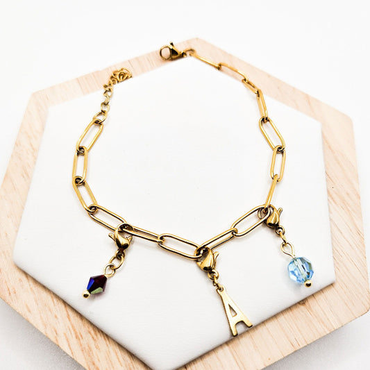 Bracelet charms - les precieuses