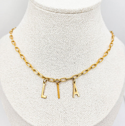 Collier charms - les precieuses