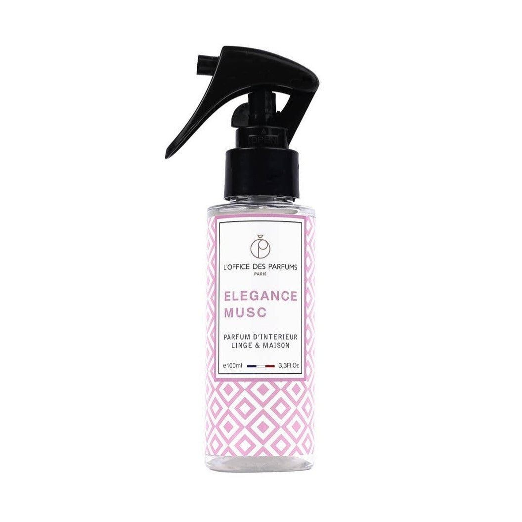 PARFUM INTERIEUR ELEGANCE MUSC 100 ML - les precieuses