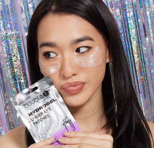 Patchs hydrogel pour le contour des yeux - Aloe Vera et thé vert - les precieuses
